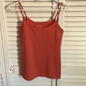Loft Light Orange Women’s Spaghetti Strap Tank Top